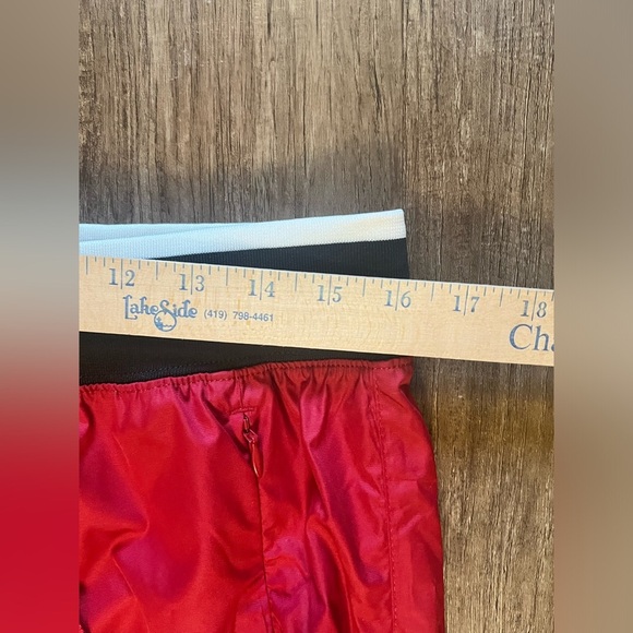 Nike Nylon Wind Track Athletic Warm Up Pants Large Windbreaker Swishy Shiny C5 - Picture 6 of 7